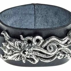 Cthulhu Rising Leather Wriststrap