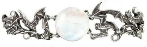 Bats Alchemy Twilight Moon Bracelet