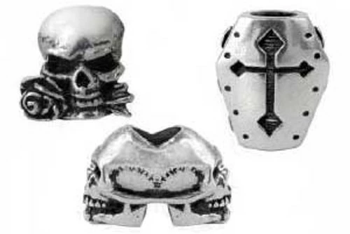 Skulls & Death Janus/Coffin/Alchemist Beard Beads
