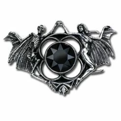 Skulls & Death Danse Macabre Belt Buckle