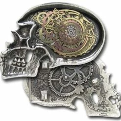 Skulls & Death Anima Machinato Futurus Belt Buckle