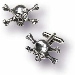 Skulls & Death Skull N Bones Stargazer Cufflinks