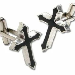 Crosses Dirge Cross Cufflinks