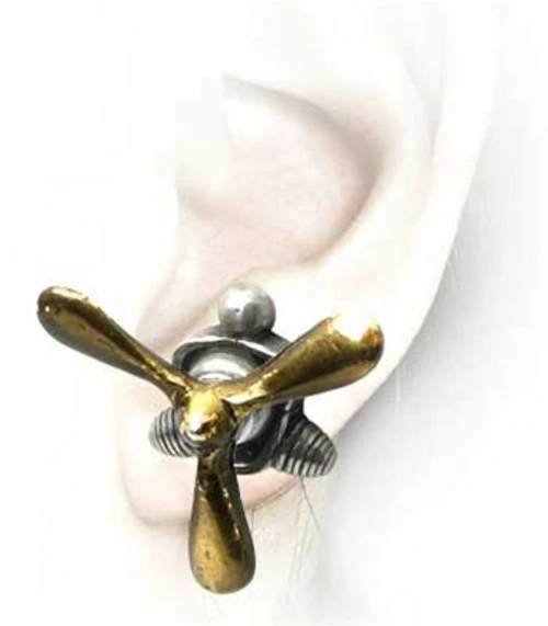 Steampunk Alchemy Daedalus Pinna Prop stud