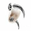 Skulls & Death Alchemy Tomb Skull faux Stretcher Earring