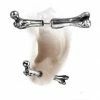 Skulls & Death Alchemy Femur Bone Faux Stretcher Earring