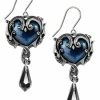 Alchemy Affaire du Coeur drop earrings