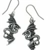 Dragons Alchemy Flight of Airus Drop Earrings