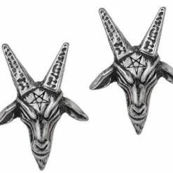 Baphomet Alchemy Baphomet Studs - Pair