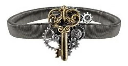 Steampunk Key To Progress Shirt Sleeve Band