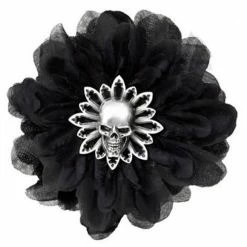 Alchemy Black Dahlia Hair Clip
