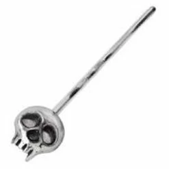 Skulls & Death Alchemy Skully Silver Hair Grip