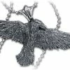 Crows & Ravens Black Raven Pendant