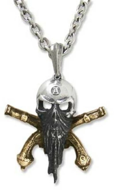 Skulls & Death Crossroads Necklace