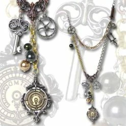 Steampunk Laboratory Chaterlaine Necklace