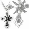 Crosses Alchemy Caltrop Cross Pendant