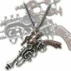 Steampunk Alchemy 'The Duellist' Gun pendant