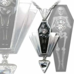 Skulls & Death Alchemy Coco Casket Jewel necklace