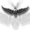 Skulls & Death Alchemy Spirit of Destiny Pendant