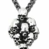 Skulls & Death Alchemy Reznic Butcher's Cross pendant