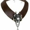 Alchemy Apate's Duplicity Leather Choker