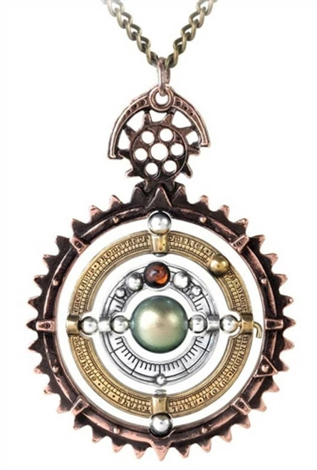 Steampunk Orbium Coelestium Mechanicum Pendant