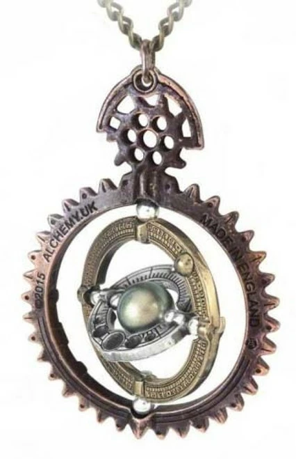 Steampunk Orbium Coelestium Mechanicum Pendant - Image 2