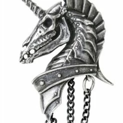 Alchemy Geistalon Unicorn Skull Pendant