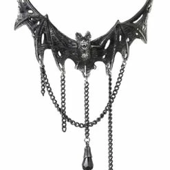 Bats Gothic Villa Diodati Bat Necklace with chains