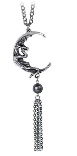 Dragons Alchemy Naga Dragon Moon Pendant