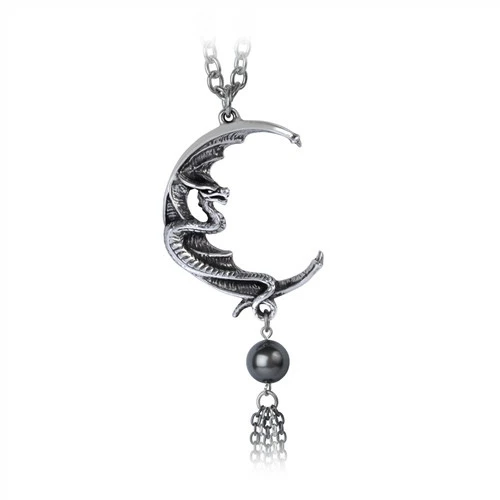 Dragons Alchemy Naga Dragon Moon Pendant - Image 2