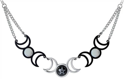 Magickal Designs Alchemy Tres Lunae Necklace