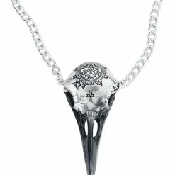 Crows & Ravens Alchemy Volvan Ravenskull Pendant