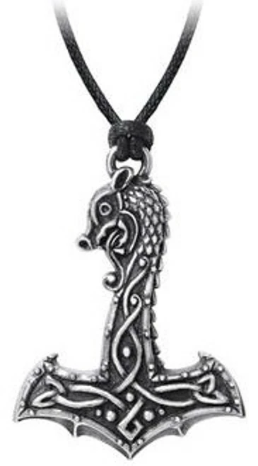 Alchemy Drakkar Hammer Pendant