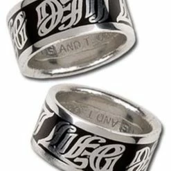 Life and Death Ambigram Ring - Y only