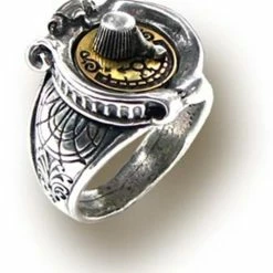 Steampunk GMT Gender Gauge Ring - N only