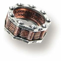 Steampunk Hi-Voltage Toric Generator Ring