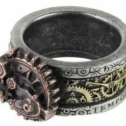 Steampunk Quanta Mechanica Cosmonatallogy Ring