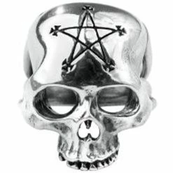 Skulls & Death Alchemy Necrogram Ring
