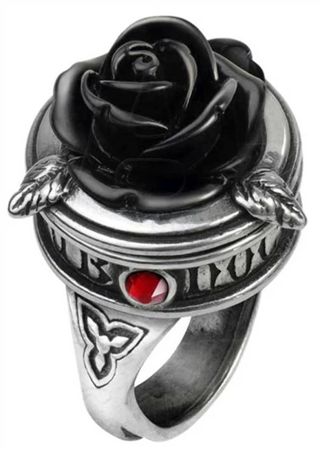 Hearts & Roses Alchemy Sub Rosa Poison Ring