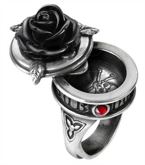 Hearts & Roses Alchemy Sub Rosa Poison Ring - Image 2