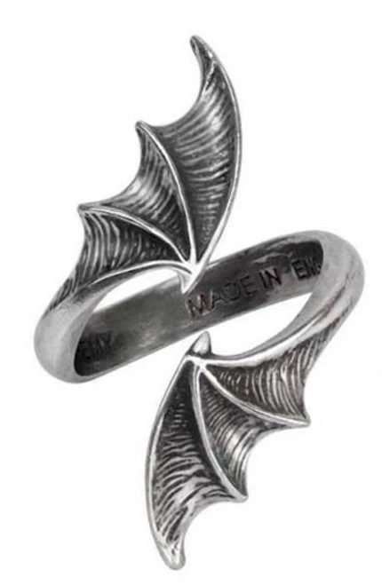 Bats Alchemy A Night with Goethe Adjustable Ring