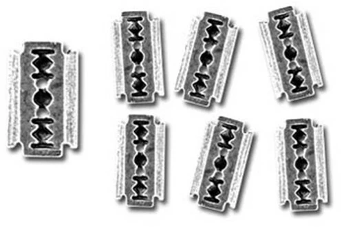 Razor Blade Buttons