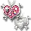 Hearts & Roses Love Bones Necklace