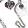 Hearts & Roses Chained Heart Wallet Chain