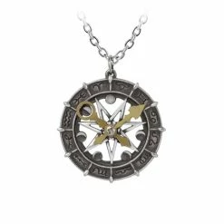Magickal Designs Alchemy Astro-Lunial Compass Pendant