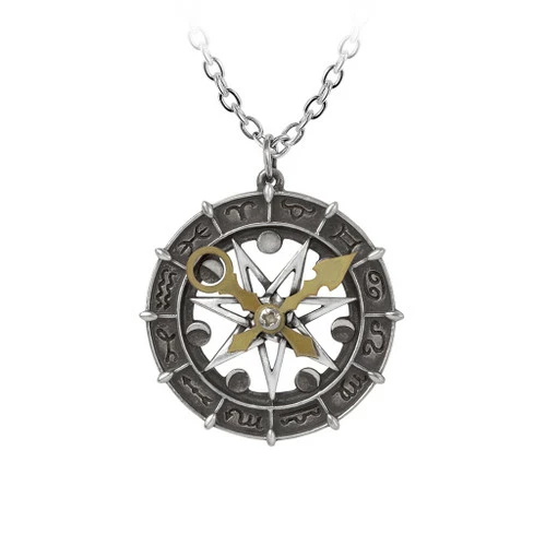 Magickal Designs Alchemy Astro-Lunial Compass Pendant