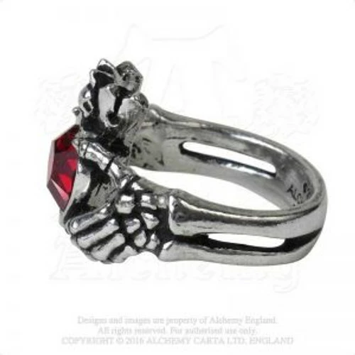 Alchemy Claddagh By Night Ring - Image 2