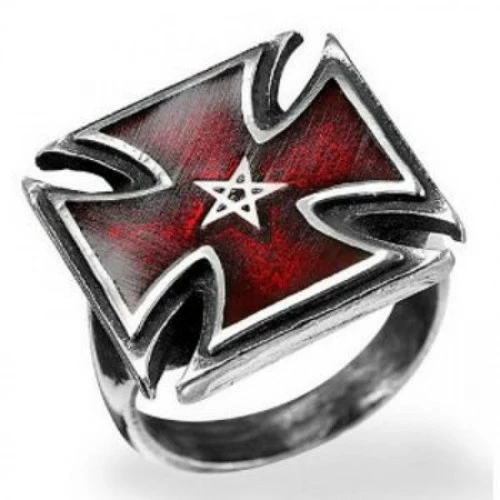 Magickal Designs Pentacle Forme Ring - size Q only